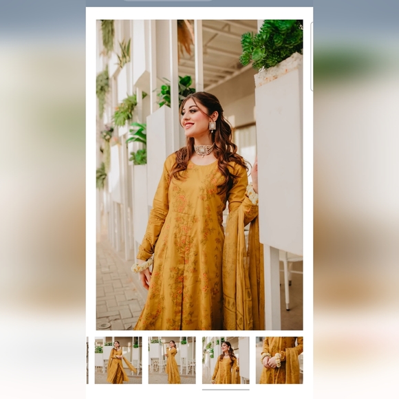 Pakistani Suit Anarkali shalwar Kameez - Picture 2 of 7